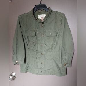 Decree Green Utility Jacket